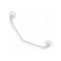 Godonnier - Barra de apoyo para codo pmr pellet Essentiel en acero epoxi blanco