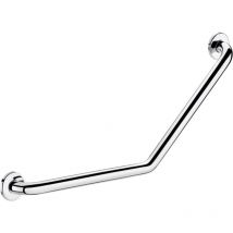 Barre de maintien coudée 135° Inox brillant - 400 x 400 ø 25 Delabie