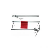 Hp Autozubehör - Tige de remorquage acier / métal L1.8xl65xH53mm poids 4.26 kg argent