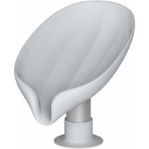 Fei Yu - Barre de savon Porte-savon Porte-éponge vaisselle Plateau de vidange Soap Saver Rack, support Feuille Forme avec ventouse pour douche évier