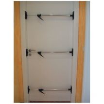 Gluck - Barre de soutien reglable de 0,87 - 1,48 m 45 kg