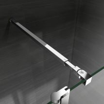 Barre de stabilisation extensible AICA sanitaire barre de fixation pour paroi de douche