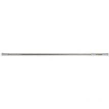 Barre tringle pour rideau de douche ou baignoire extensible en Inox 140-260cm Chromé MSV
