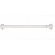Madeinnature - Barre penderie Extensible diamètre 22-25mm, pour Dressing, Placard, visserie Incluse, Montage Facile, Fixation Murale ou Plafond - 60
