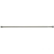 Idesign Interdesign Barre pour rideau de douche couleur argent 198 x 3 cm