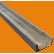 Fer en u a conges acier S235 Choisissez votre longueur - 1 metre, Dimension - 50 x 25 mm, Epaisseur en mm - 5 mm