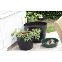Whitefurze 50cm Barrel Planter Pack of 5