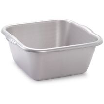 Plasticforte - barreño cuadrado 10 l plata , Barreño cuadrado 10 litros plataFabricado en plástico de alta calidadMedidas: 36 x 34 x 14,5 cm.