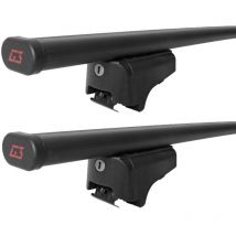 Barres de toit Audi A6 Break (09/11-08/18) G3 Clop Steel 127cm