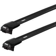 Thule - Barres de toit bmw X6 E71 (05/08-11/14) WingBar Edge Black Alu