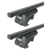 Barres de toit Dacia Sandero Stepway (10/12-2020) Thule SquareBar Acier