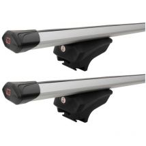 G3 - Barres de toit Clop Airflow 127cm pour toit avec barres longitudinales