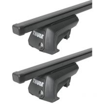 Hyundai - Barres de toit Tucson (09/04-01/10) Thule SquareBar Acier
