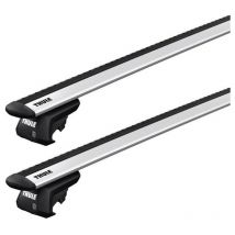 Land Rover - Barres de toit Discovery (01/05-08/09) Thule WingBar Evo Alu