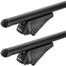 Menabo - Barres de toit Nissan Qashqai (10/18-04/21) Tiger Noir