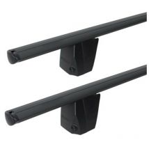 Menabo - Barres de toit Renault Clio ii phase 3 5 portes (09/03-07/05) Delta Noir