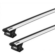 France Attelage - Barres de toit Renault Megane ii Berline (11/02-10/08) Thule WingBar Evo Alu