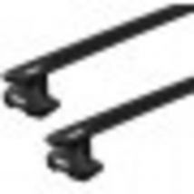 France Attelage - Barres de toit Seat Leon Hayon ii (09/05-11/12) Thule WingBar Evo Black Alu