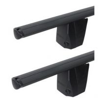 Barres de toit Volkswagen Transporter T6 (07/15-) Menabo Delta Noir