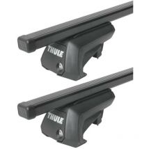 Barres de toit Volvo XC90 (01/03-03/15) Thule SquareBar Acier
