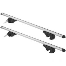 Menabo - Ensemble de supports de toit pour véhicules 2pcs Aluminium 90kg