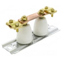 Barrette de coupure de terre - haute - isolant porcelaine Bizline