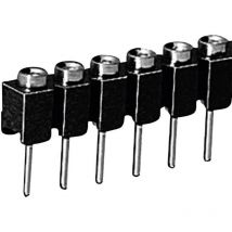 Fischer Elektronik - Barrette femelle (de précision) Nbr de rangées: 1 Nombre de pôles par rangée: 50 mk 01/ 50/Z 1 pc(s)