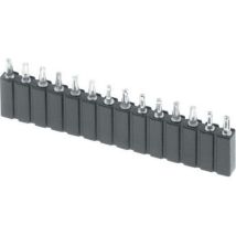 W & P Products Barrette Femelle (de Précision) Nbr De Rangées: 1 Nombre De Pôles Par Rangée: 4 153pf-004-1-50-00 1 Pc(s) D96756