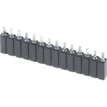 W&p Products - Barrette Femelle (de Précision) Nbr De Rangées: 1 Nombre De Pôles Par Rangée: 14 153pf-014-1-50-00 1 Pc(s) D96742