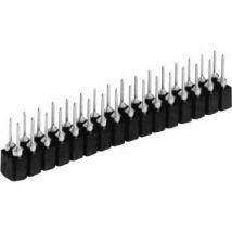 Barrette femelle (de précision) Nbr de rangées: 2 Nombre de pôles par rangée: 20 257-040-2-50-00-6 1 pc(s) D90747 - W&p Products