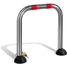 Barriera Dissuasore di Parcheggio Sosta in acciaio 53x5x49cm AR050 Parky Barriers
