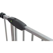 Barriera metallica Romeo, cancello a pressione 73-81cm, altezza 77cm Nordlinger