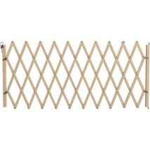 Barriera Stopmax, in legno grezzo, allungabile fino a 230cm Nordlinger