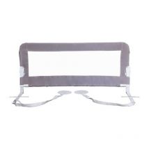 Sans Marque - Barriere de lit Dreambaby Nicole - lits encastrés et aux lits plats- Mesurant 150 cm de large et 50 cm de haut - Gris