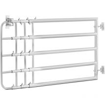 Barrière de prairie - 1500 - 4000 mm Barrière galvanisée Barrière galva