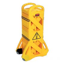 Barrière mobile extensible 4 mètres Rubbermaid