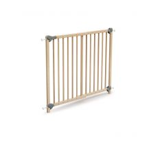 Barrière de sécurité bébé extensible en bois - Webaby