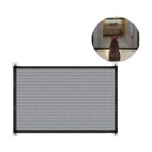 Barrière pliable pour chien et barrière d'escalier, noir