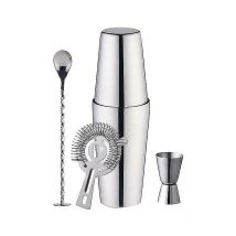 Bartender Set For Professional Bartenders And Family ,5 Piece Boston Shaker