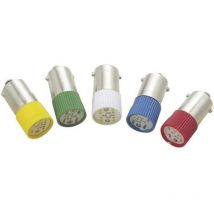 Barthelme - 70113042 Voyant de signalisation led rouge BA9S 60 v/dc, 60 v/ac 12 mA 0.8 lm Q65505