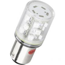 Barthelme - 52160212 Luce di segnalazione a led Giallo BA15d 24 v/dc, 24 v/ac 20 mA 10 lm