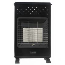 Bartolini - Poêle au Méthane Modèle Infrarouge Laura Couleur Noir