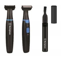Barttrimmer-Set USB + batteriebetriebener Barttrimmer – 9 Zubehörteile – Westinghouse
