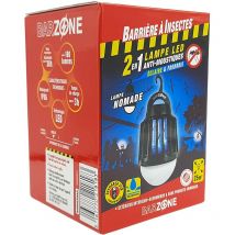 Barriere A Insectes - Barzone, lampada led portatile anti-zanzare 2 in 1, custodia 1 lampadina