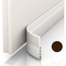 Beijiyi - Bas de porte anti-courant d'air & étanchéité porte - nouveau bas de porte isolant, idéal pour l'isolation contre le froid, le bruit &