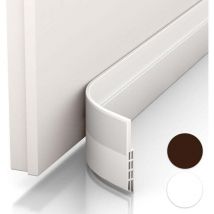 Debuns - Bas de porte anti-courant d'air & étanchéité porte - nouveau bas de porte isolant (rapide à installer), idéal pour l'isolation contre le