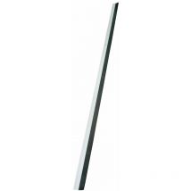 Bas de porte brosse blanc