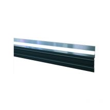 Profil bavette de bas de porte de garage 60 mm ads-gl - Longueur : 3000 mm - Hauteur de la lèvre : 35 mm Ellen