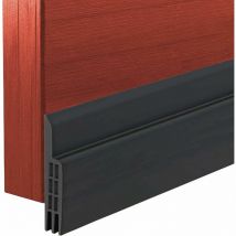 Tigrezy Bas de porte en silicone résistant au froid, isolation de porte coupe-vent et insonorisée, mastic adhésif en silicone pour joint de porte de
