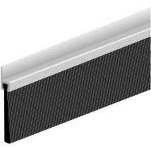 Joint bas de porte alu IBS 60 250cm Hauteur de la brosse 39mm